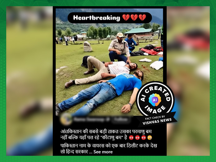 پہلگام دہشت گرد حملے کے حوالے سے وائرل تصویر کی حقیقت اور بھارت کی جھوٹ پھیلانے کی مہم